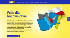 Desktop Screenshot of foltech.pl